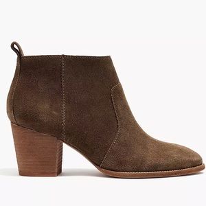 Madewell Brenner Boot in Suede